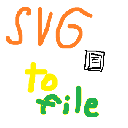 SVG to File